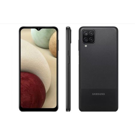 Smartphone-Samsung-Galaxy-A12-64gb-Preto-4g-Octa-core-4gb-Ram-65-Cam.-Quadrupla-Selfie-8mp-A125