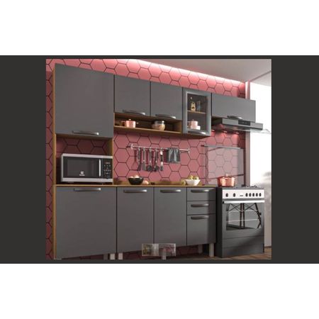 Cozinha-Compacta-4-Pecas-Com-Balcao-Valencia-Salleto-Moveis-Carvalho-grafite